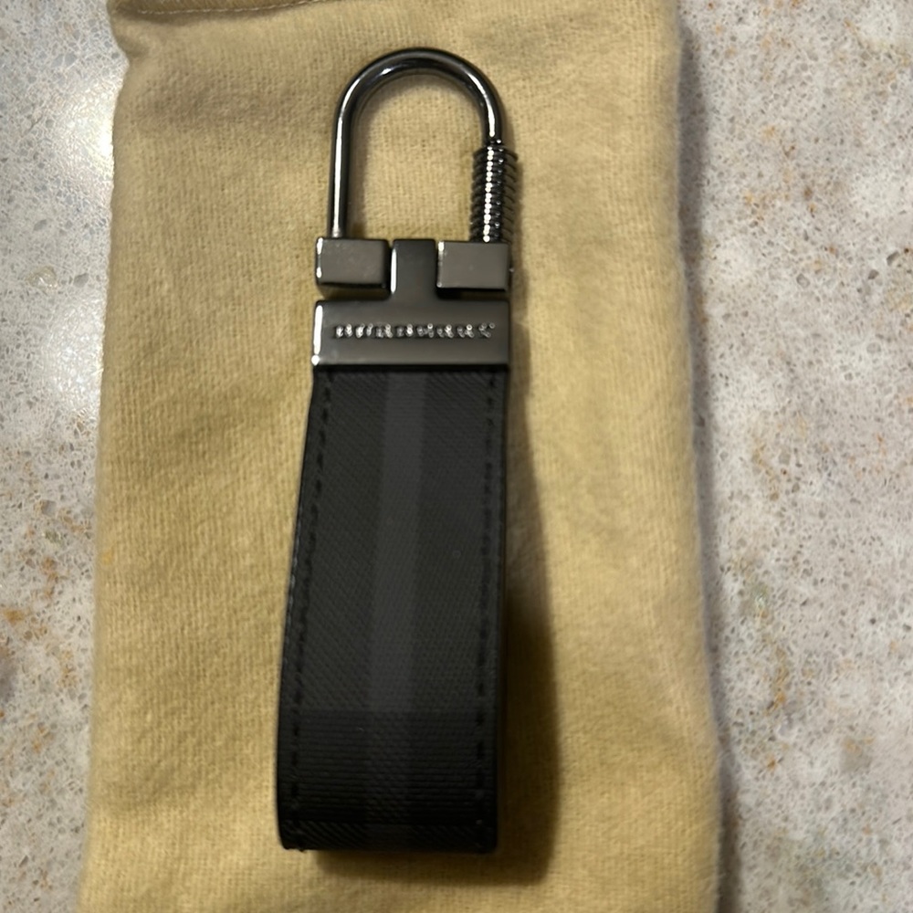 Burberry Leather Key Chain